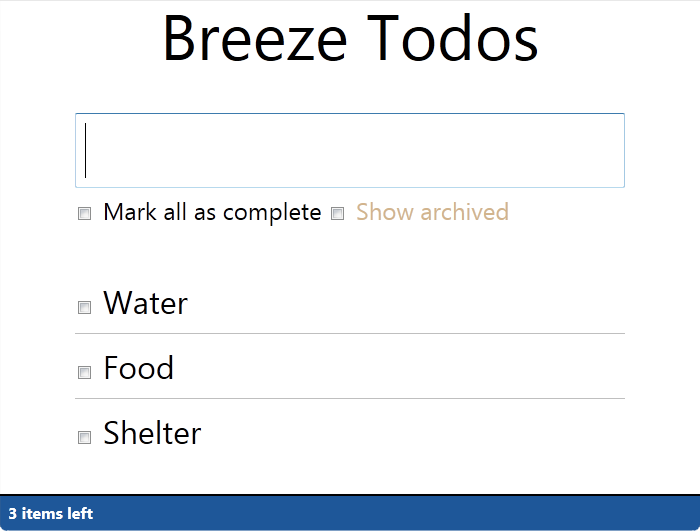 Breeze Todos